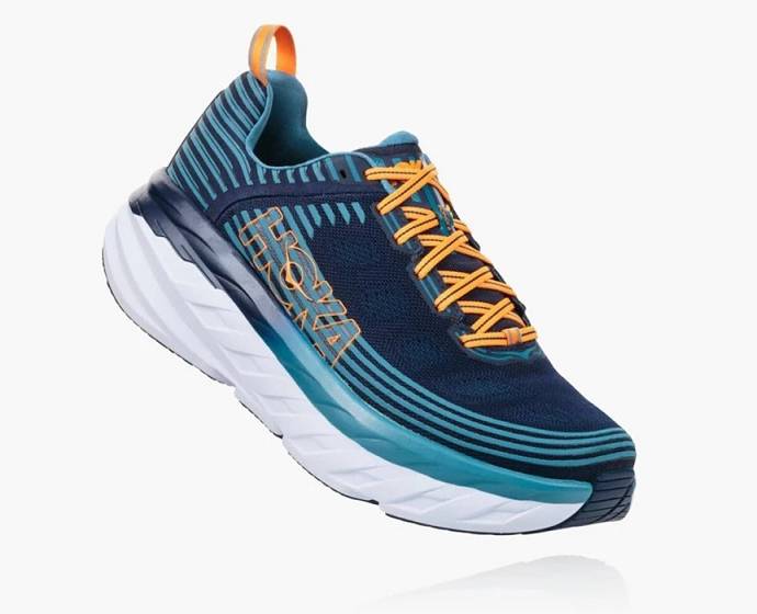 Hoka Bondi 6 Siroke Topanky Bezecke Topanky Panske Modre | Slovensko-3265104