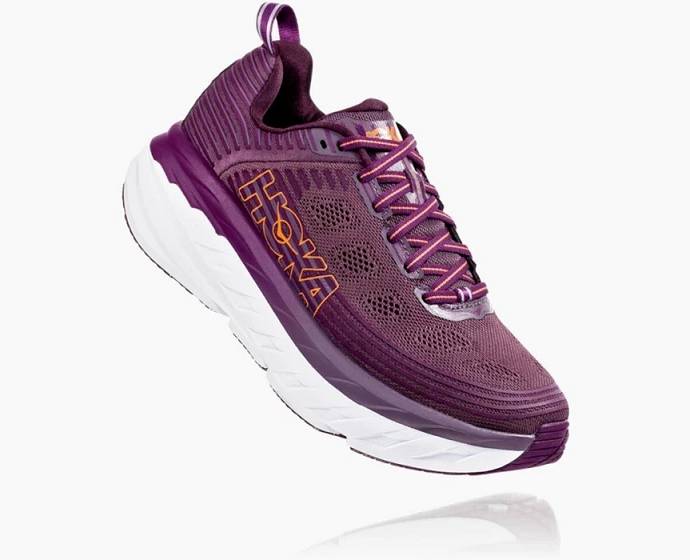 Hoka Bondi 6 Siroke Topanky Cestne Bezecke Topanky Damske Nachový | Slovensko-4128596