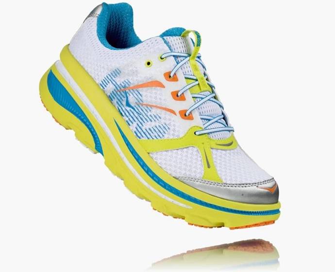 Hoka Bondi B Cestne Bezecke Topanky Panske Biele | Slovensko-9763214