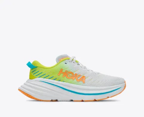 Hoka Bondi X Topanky Racing Panske Biele Žlté Tyrkysové | Slovensko-0789532