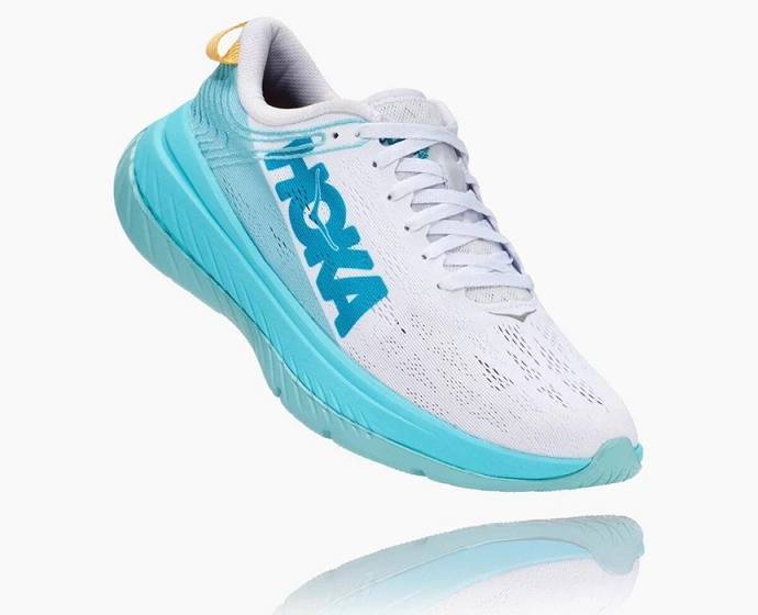 Hoka Carbon X Cestne Bezecke Topanky Damske Biele Hnedožltý | Slovensko-9401285