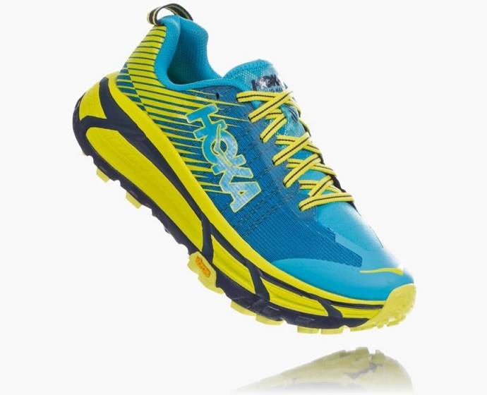 Hoka EVO Mafate 2 Trailove Bezecke Tenisky Panske Modre Žlté | Slovensko-0973846