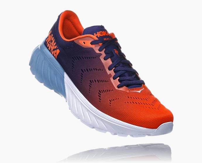 Hoka Mach 2 Bezecke Topanky Panske Modre Oranžové | Slovensko-6290451