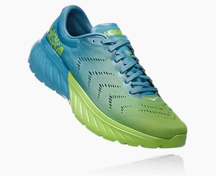 Hoka Mach 2 Cestne Bezecke Topanky Panske Modre Zelene | Slovensko-2185764