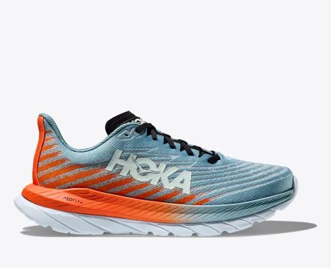 Hoka Mach 5 Bezecke Topanky Panske Svetlo Modre Oranžové | Slovensko-7594206