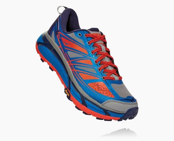 Hoka Mafate Speed 2 Trailove Bezecke Tenisky Panske Modre Červené | Slovensko-4210859