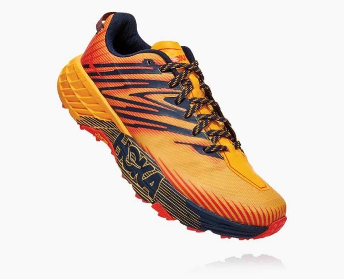 Hoka Speedgoat 4 Trailove Bezecke Tenisky Panske Zlate | Slovensko-5894607