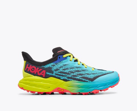 Hoka Speedgoat 5 Trailove Bezecke Tenisky Damske Svetlo Modre Čierne | Slovensko-2935641