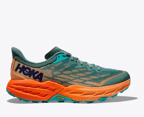 Hoka Speedgoat 5 Trailove Bezecke Tenisky Panske Svetlo Zelene Oranžové | Slovensko-5230614