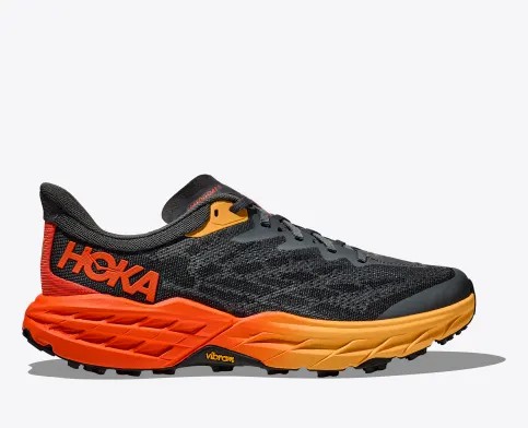 Hoka Speedgoat 5 Trailove Bezecke Tenisky Panske Čierne Oranžové | Slovensko-8963250