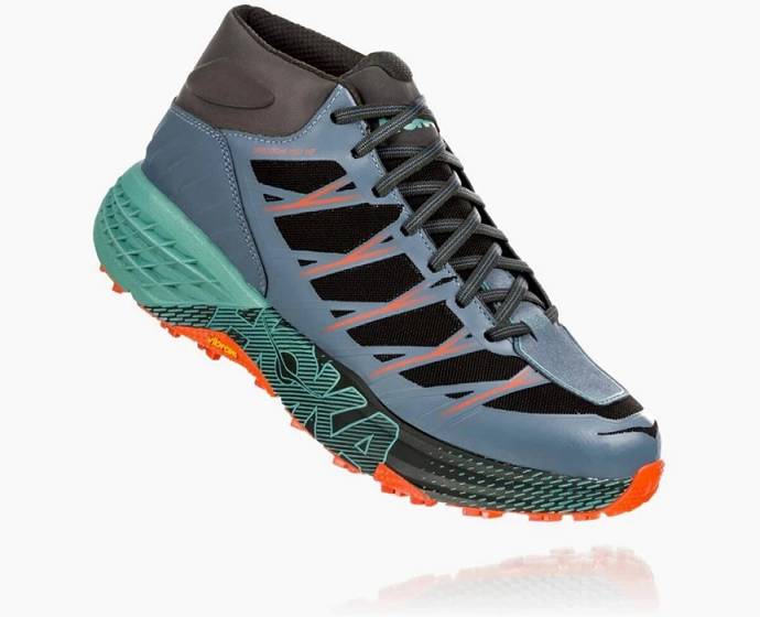 Hoka Speedgoat Stredne Nepremokave Trailove Bezecke Tenisky Panske Svetlo Modre | Slovensko-8619703