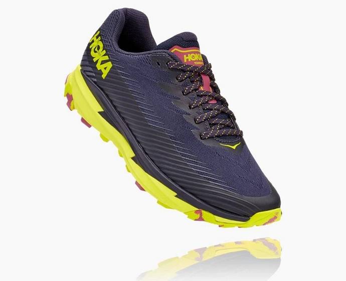 Hoka Torrent 2 Trailove Bezecke Tenisky Damske Čierne Citrón | Slovensko-0235798