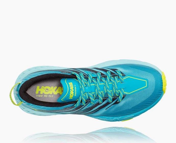 Hoka Aqua Speedgoat 4 Trailove Bezecke Tenisky Damske Hnedožltý | Slovensko-9702658