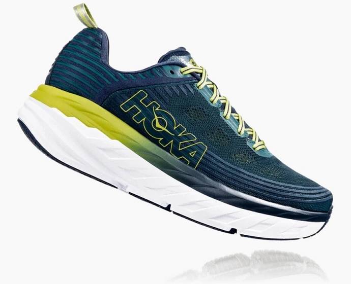 Hoka Bondi 6 Siroke Topanky Cestne Bezecke Topanky Panske Zelene | Slovensko-2385901