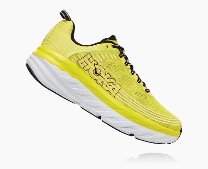 Hoka Bondi 6 Siroke Topanky Cestne Bezecke Topanky Panske Žlté | Slovensko-5186934