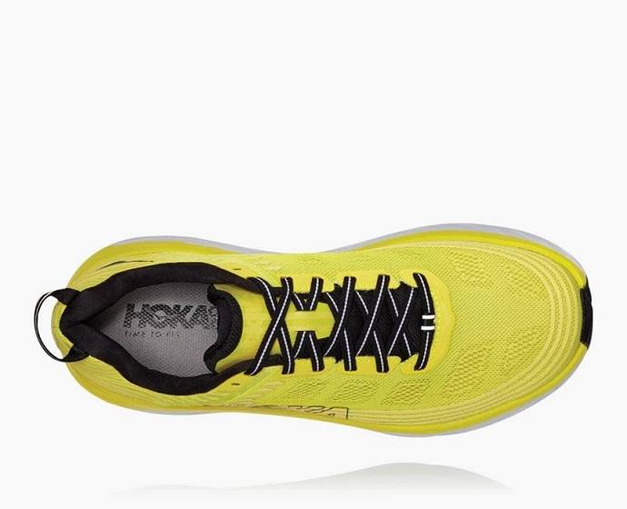 Hoka Bondi 6 Siroke Topanky Cestne Bezecke Topanky Panske Žlté | Slovensko-5186934