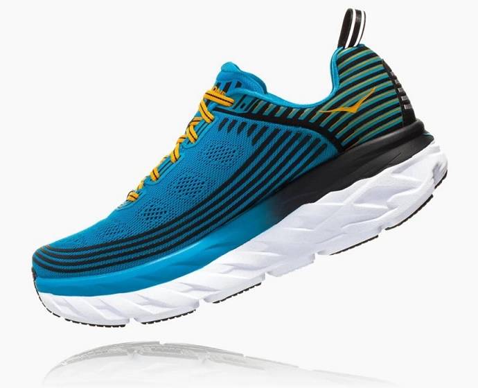 Hoka Bondi 6 Siroke Topanky Cestne Bezecke Topanky Panske Modre | Slovensko-5379128