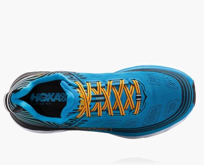 Hoka Bondi 6 Siroke Topanky Cestne Bezecke Topanky Panske Modre | Slovensko-5379128