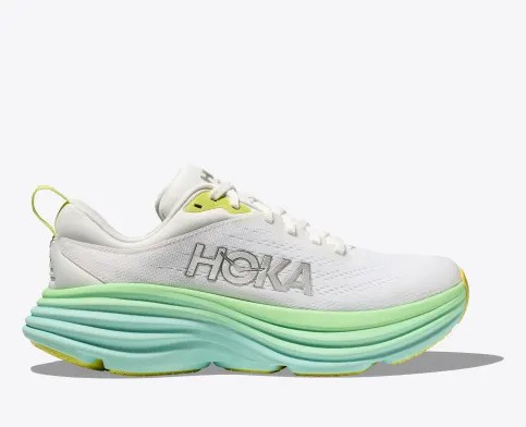 Hoka Bondi 8 Bezecke Topanky Damske Biele Zelene | Slovensko-8631704