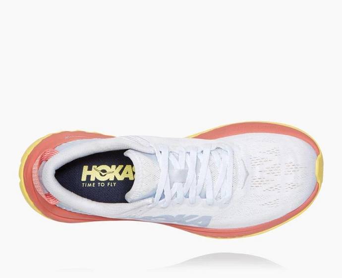 Hoka Carbon X Cestne Bezecke Topanky Damske Biele Koralove | Slovensko-3890645