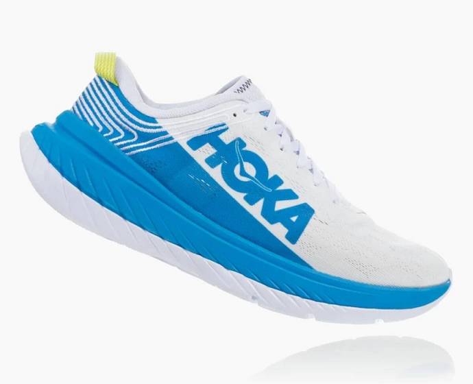 Hoka Carbon X Cestne Bezecke Topanky Damske Biele Modre | Slovensko-6815492