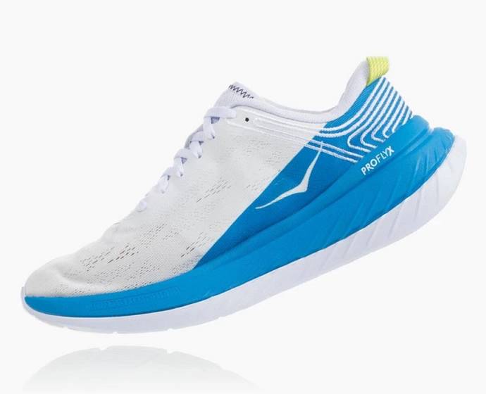 Hoka Carbon X Cestne Bezecke Topanky Damske Biele Modre | Slovensko-6815492