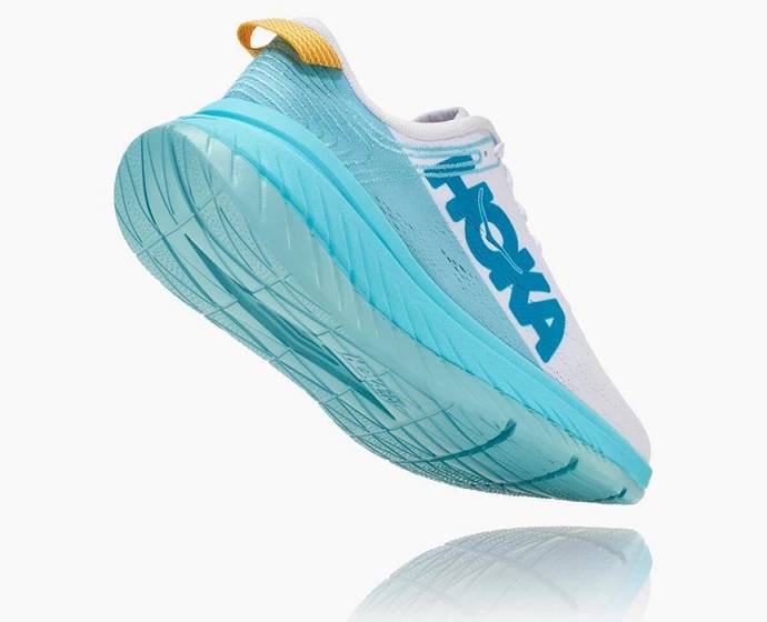 Hoka Carbon X Cestne Bezecke Topanky Damske Biele Hnedožltý | Slovensko-9401285