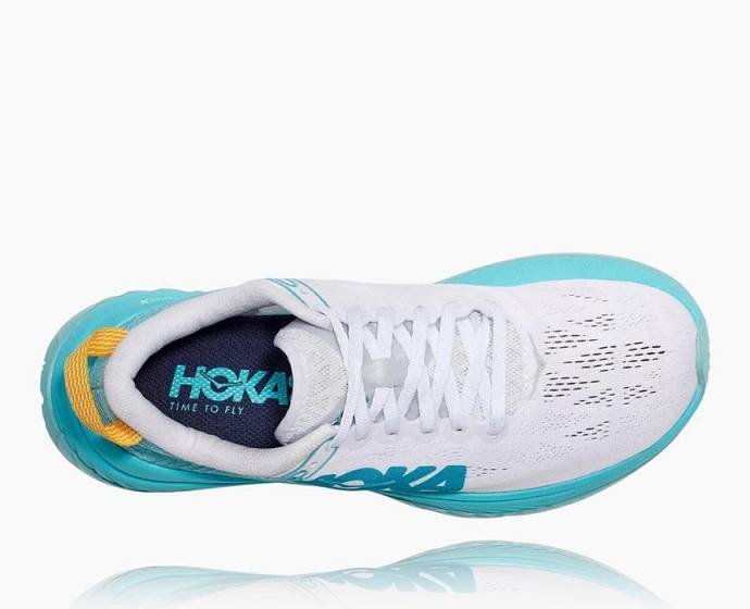 Hoka Carbon X Cestne Bezecke Topanky Damske Biele Hnedožltý | Slovensko-9401285