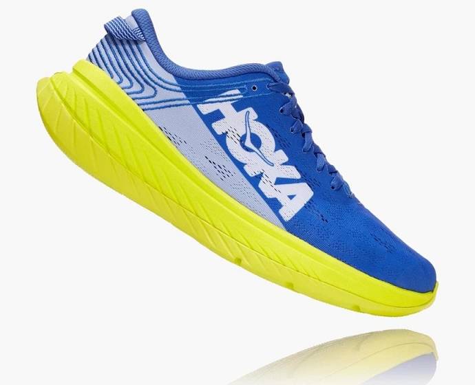 Hoka Carbon X Cestne Bezecke Topanky Panske Modre Zelene | Slovensko-2105436