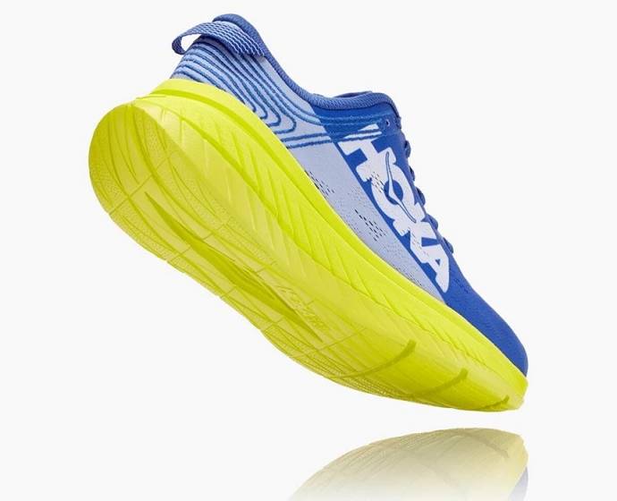 Hoka Carbon X Cestne Bezecke Topanky Panske Modre Zelene | Slovensko-2105436