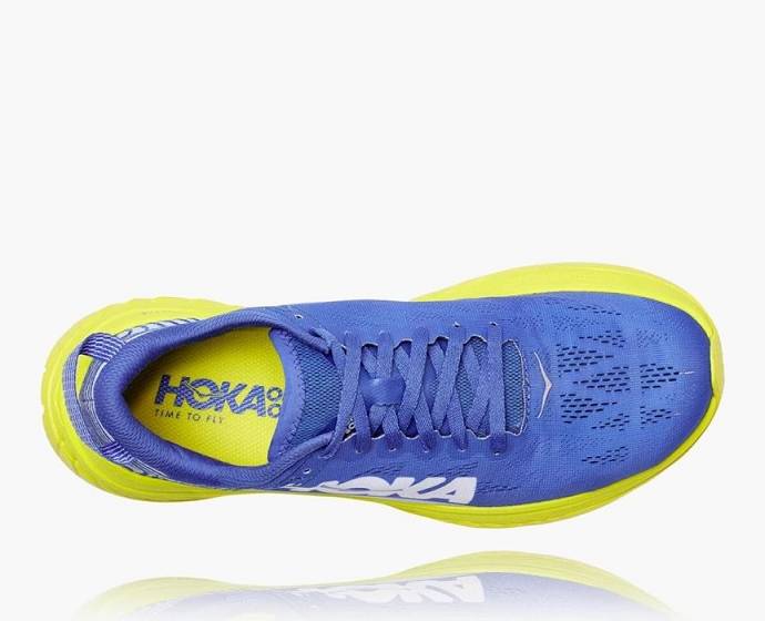 Hoka Carbon X Cestne Bezecke Topanky Panske Modre Zelene | Slovensko-2105436