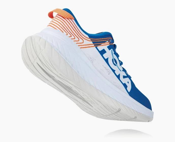 Hoka Carbon X Cestne Bezecke Topanky Panske Modre Biele | Slovensko-5341297