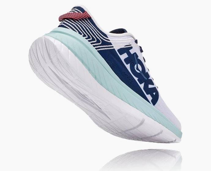 Hoka Carbon X Vychadzkove Topanky Panske Biele Modre | Slovensko-1267958