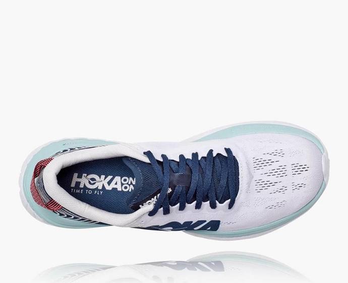 Hoka Carbon X Vychadzkove Topanky Panske Biele Modre | Slovensko-1267958