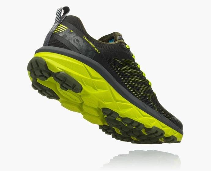 Hoka Challenger ATR 5 Siroke Topanky Trailove Bezecke Tenisky Panske Zelene Čierne | Slovensko-2948576