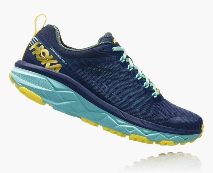 Hoka Challenger ATR 5 Siroke Topanky Trailove Bezecke Tenisky Damske Modre | Slovensko-7648923