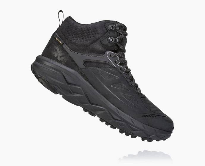 Hoka Challenger Stredne GORE-TEX Turisticka Obuv Panske Čierne | Slovensko-2509837