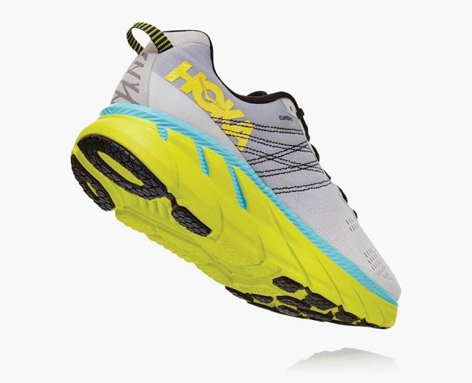 Hoka Clifton 6 Bezecke Topanky Panske Biele Zelene | Slovensko-3062195