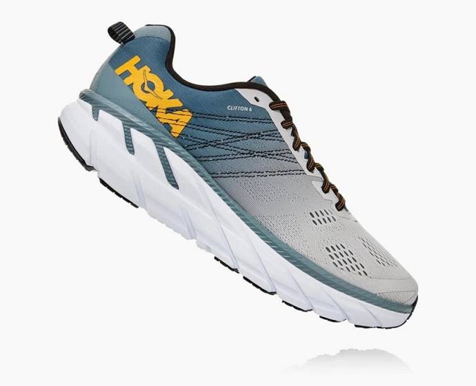 Hoka Clifton 6 Bezecke Topanky Panske Svetlo Modre | Slovensko-7435062