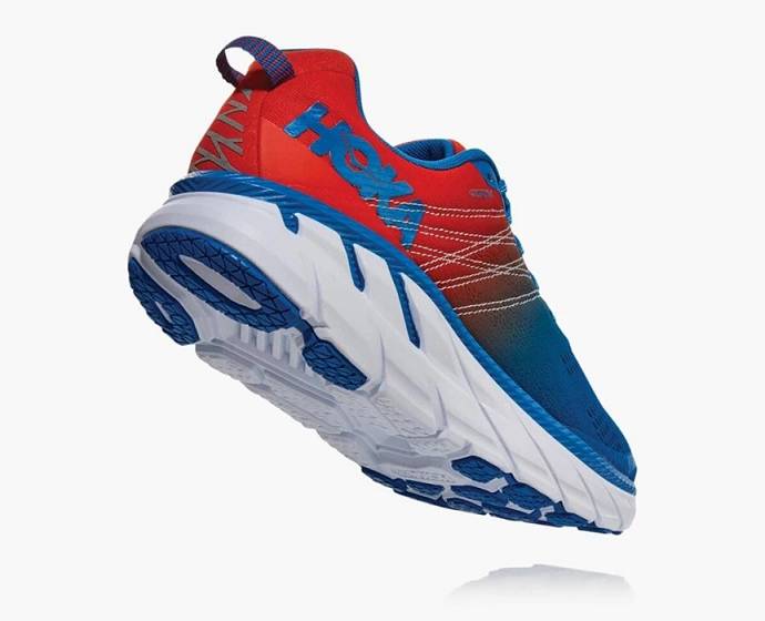 Hoka Clifton 6 Cestne Bezecke Topanky Panske Čierne Červené | Slovensko-0473682