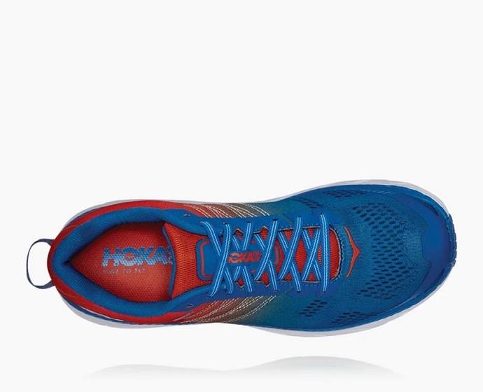 Hoka Clifton 6 Cestne Bezecke Topanky Panske Čierne Červené | Slovensko-0473682