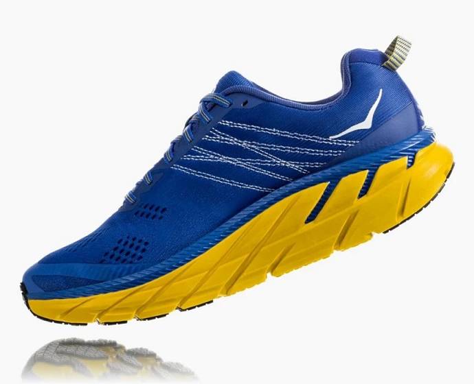 Hoka Clifton 6 Cestne Bezecke Topanky Panske Modre Zelene | Slovensko-5768320