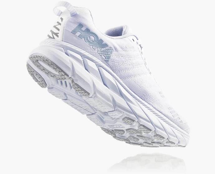 Hoka Clifton 6 Cestne Bezecke Topanky Panske Biele | Slovensko-7589304