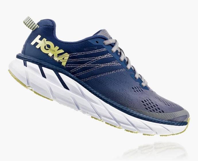 Hoka Clifton 6 Siroke Topanky Cestne Bezecke Topanky Damske Modre | Slovensko-1509726