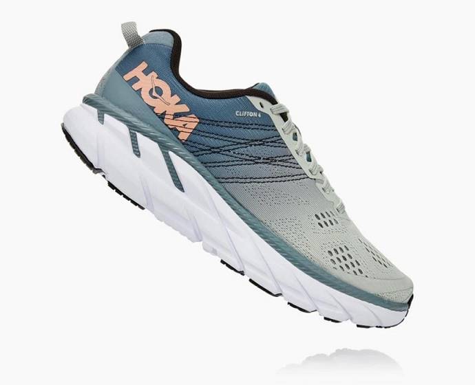 Hoka Clifton 6 Siroke Topanky Cestne Bezecke Topanky Damske Svetlo Modre | Slovensko-6094387