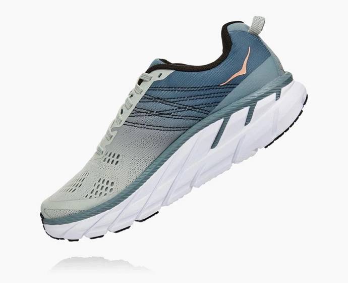 Hoka Clifton 6 Siroke Topanky Cestne Bezecke Topanky Damske Svetlo Modre | Slovensko-6094387