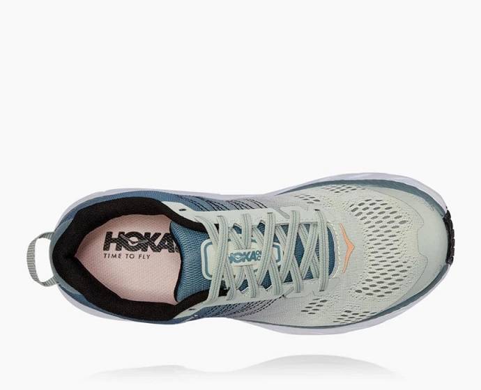 Hoka Clifton 6 Siroke Topanky Cestne Bezecke Topanky Damske Svetlo Modre | Slovensko-6094387