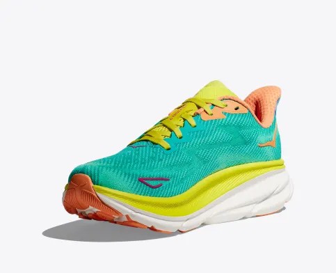 Hoka Clifton 9 Bezecke Topanky Panske Zelene Žlté | Slovensko-1497832