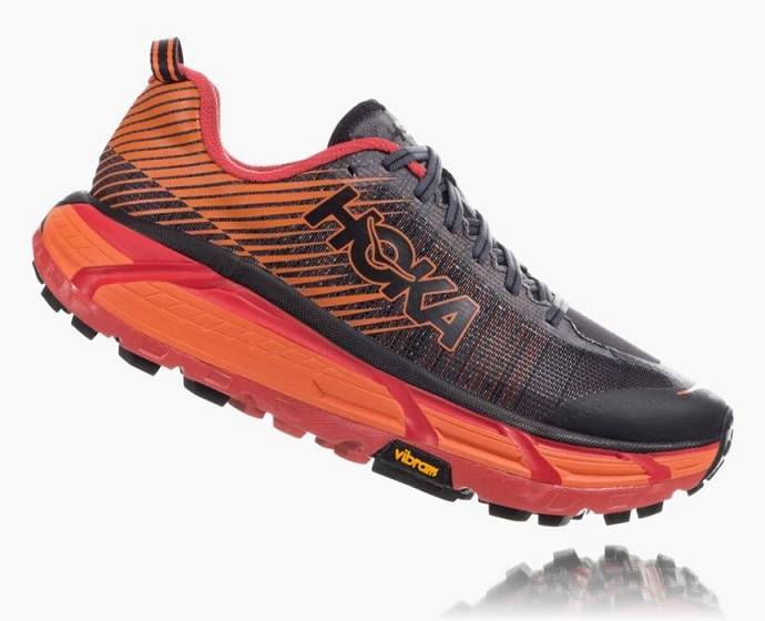 Hoka EVO Mafate 2 Trailove Bezecke Tenisky Damske Čierne Červené | Slovensko-0189275