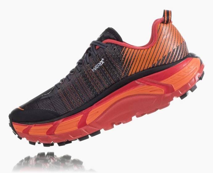 Hoka EVO Mafate 2 Trailove Bezecke Tenisky Damske Čierne Červené | Slovensko-0189275